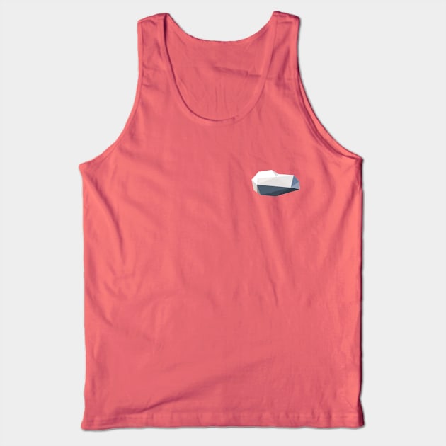 Low Poly Cloud Tank Top by Cladis